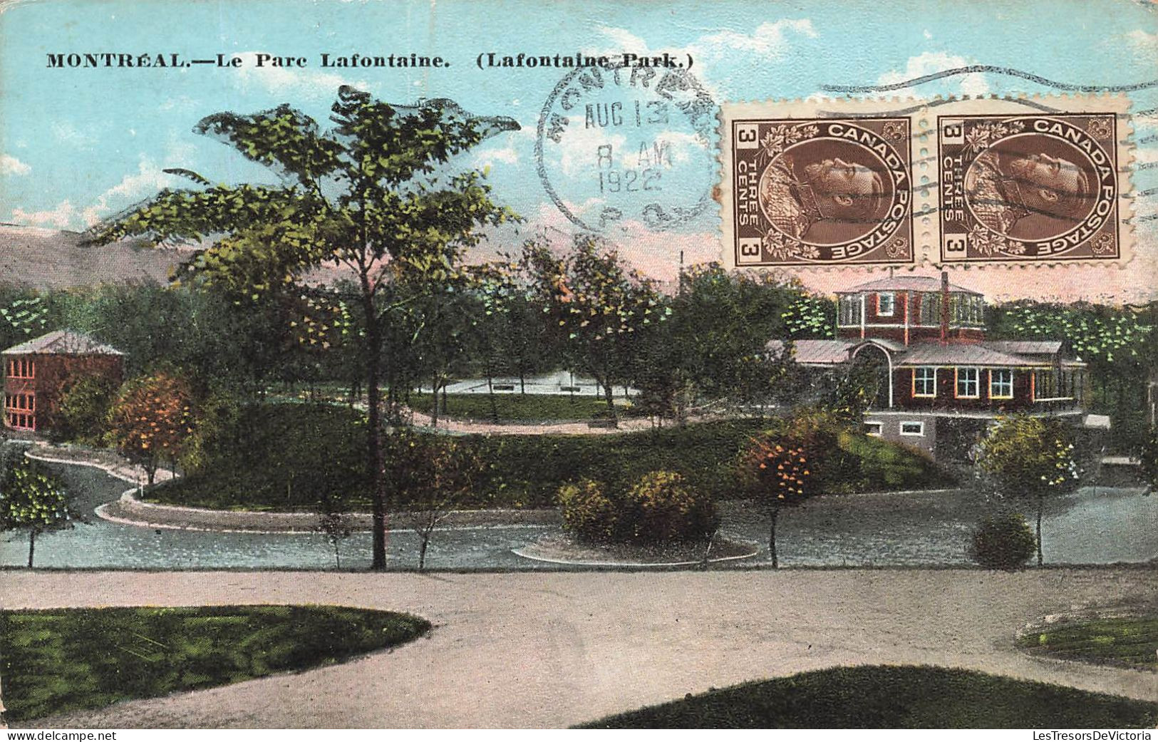 CANADA - Montréal - Le Parc Lafontaine - Colorisé - Carte Postale Ancienne - Montreal