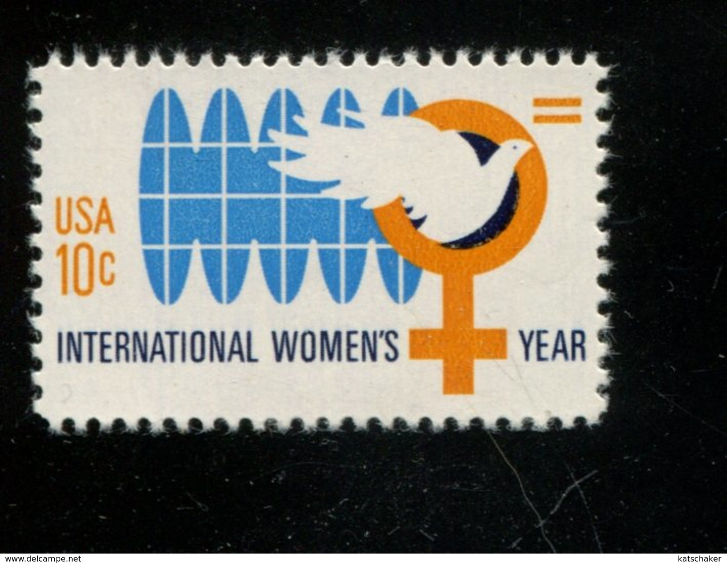 199983002 1975 SCOTT 1571 POSTFRIS MINT NEVER HINGED  (XX) - INTERNATIONAL WOMEN S YEAR - BIRD - Unused Stamps