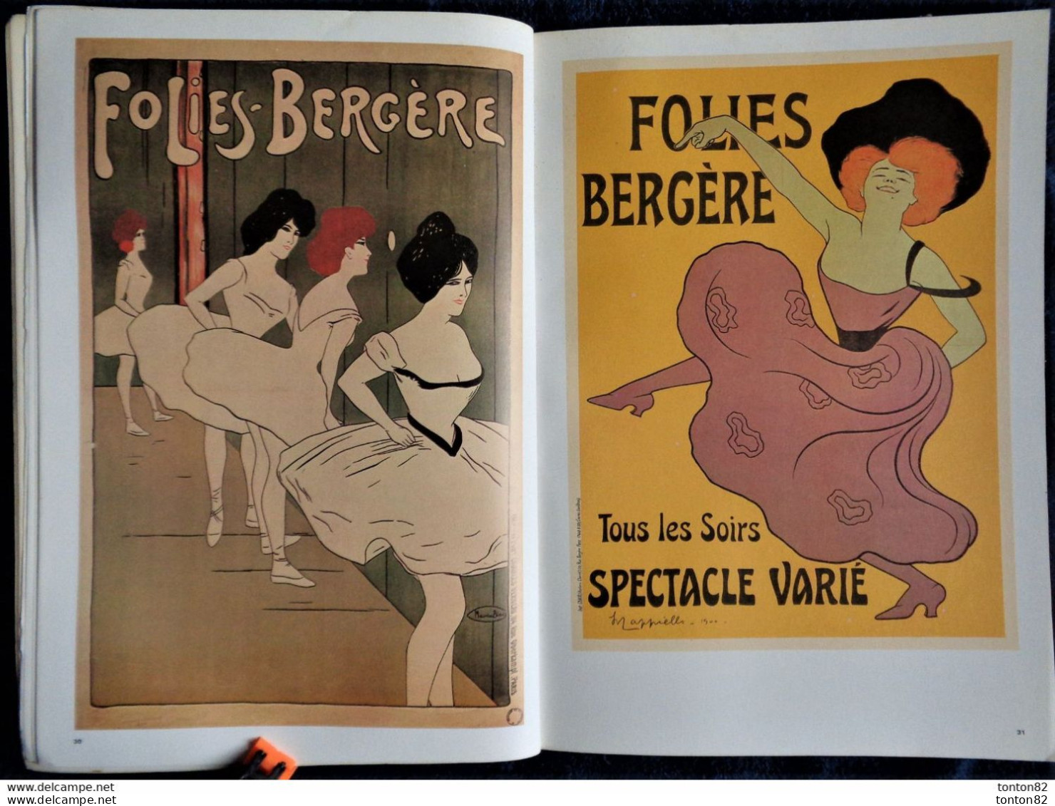 100 Years of Posters of the FOLIES BERGÈRE and MUSIC HAALS OF PARIS - éditeur : Images Graphiques, Inc., New York .