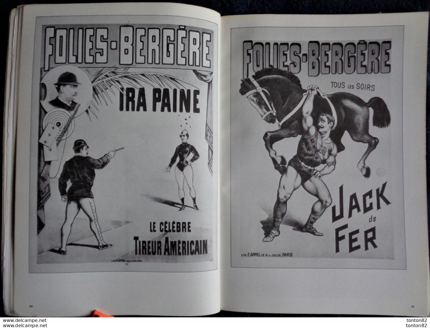 100 Years of Posters of the FOLIES BERGÈRE and MUSIC HAALS OF PARIS - éditeur : Images Graphiques, Inc., New York .