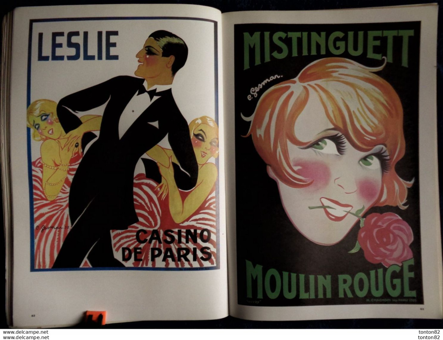 100 Years of Posters of the FOLIES BERGÈRE and MUSIC HAALS OF PARIS - éditeur : Images Graphiques, Inc., New York .