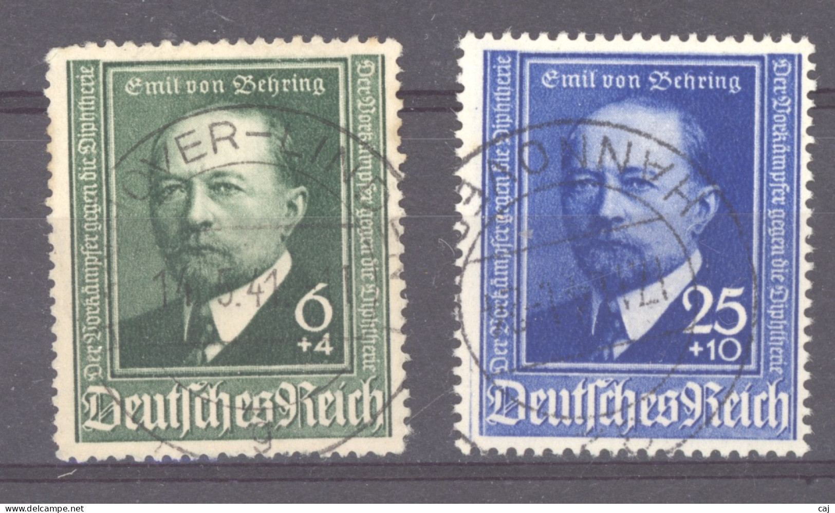 Allemagne  -  Reich  :  Mi  760-61  (o)      ,  N2 - Used Stamps