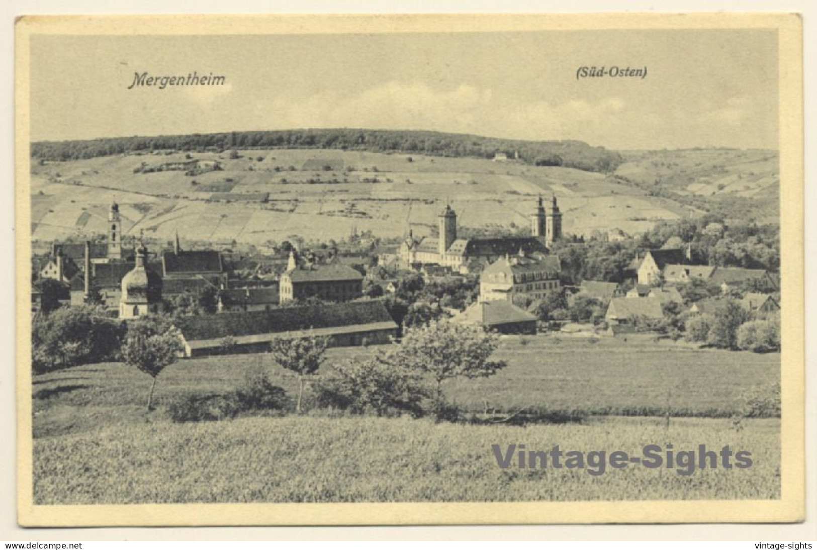 Mergentheim / Germany: Panorama View (Vintage PC 1913) - Bad Mergentheim