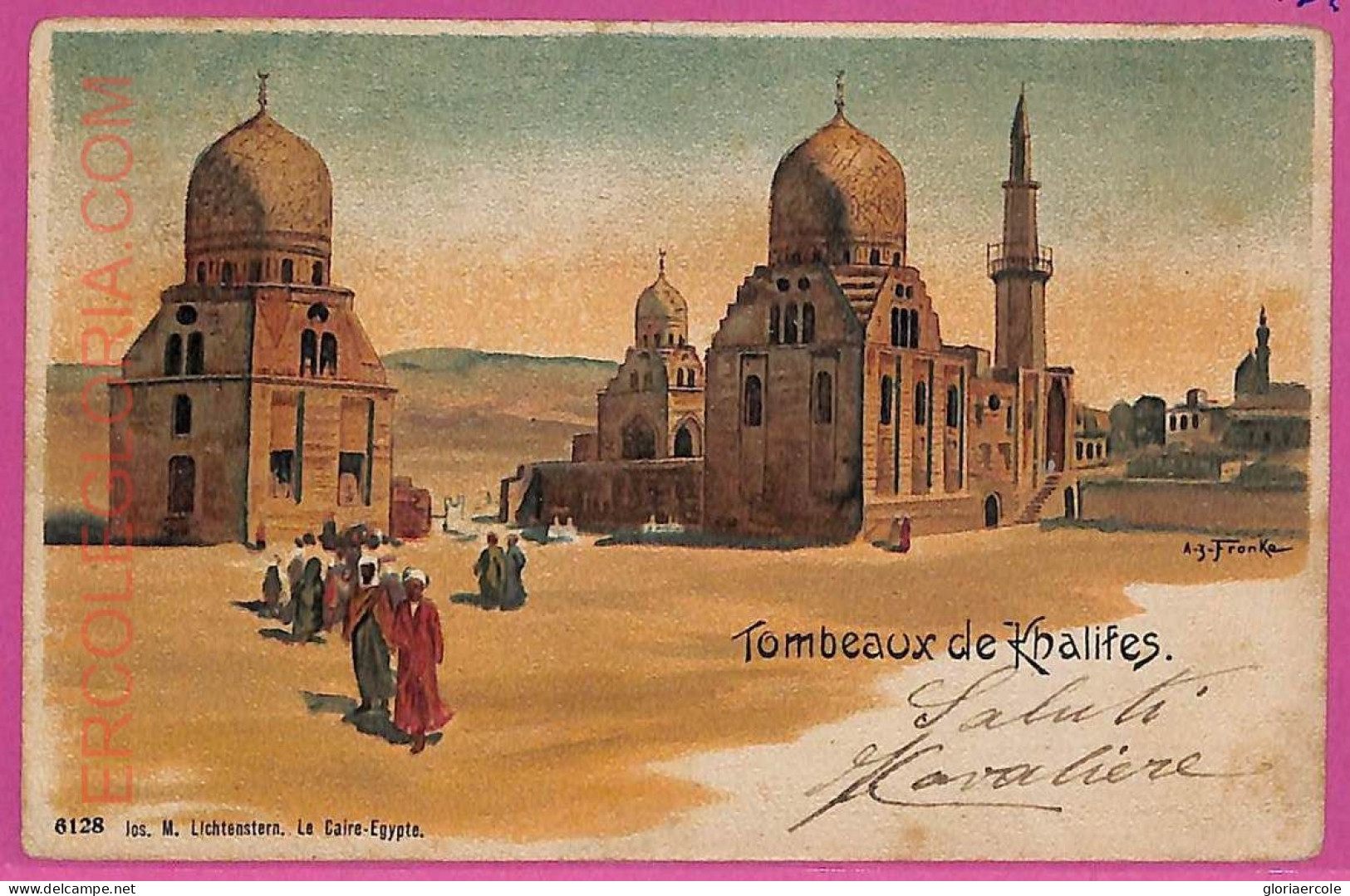 Ag2774 - EGYPT - VINTAGE POSTCARD - 1900's - Other & Unclassified
