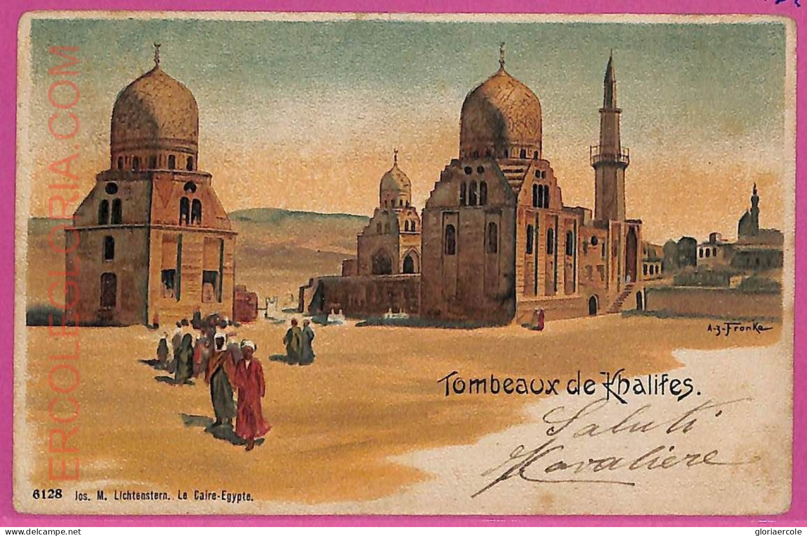 Ag2774 - EGYPT - VINTAGE POSTCARD - 1900's - Otros & Sin Clasificación