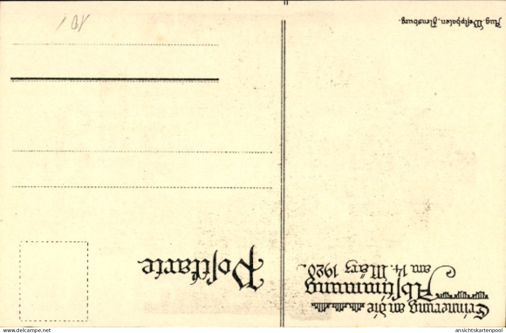 Artiste CPA Holtz, Flensburg, 14. März 1920, Volksabstimmung In Schleswig - Personnages