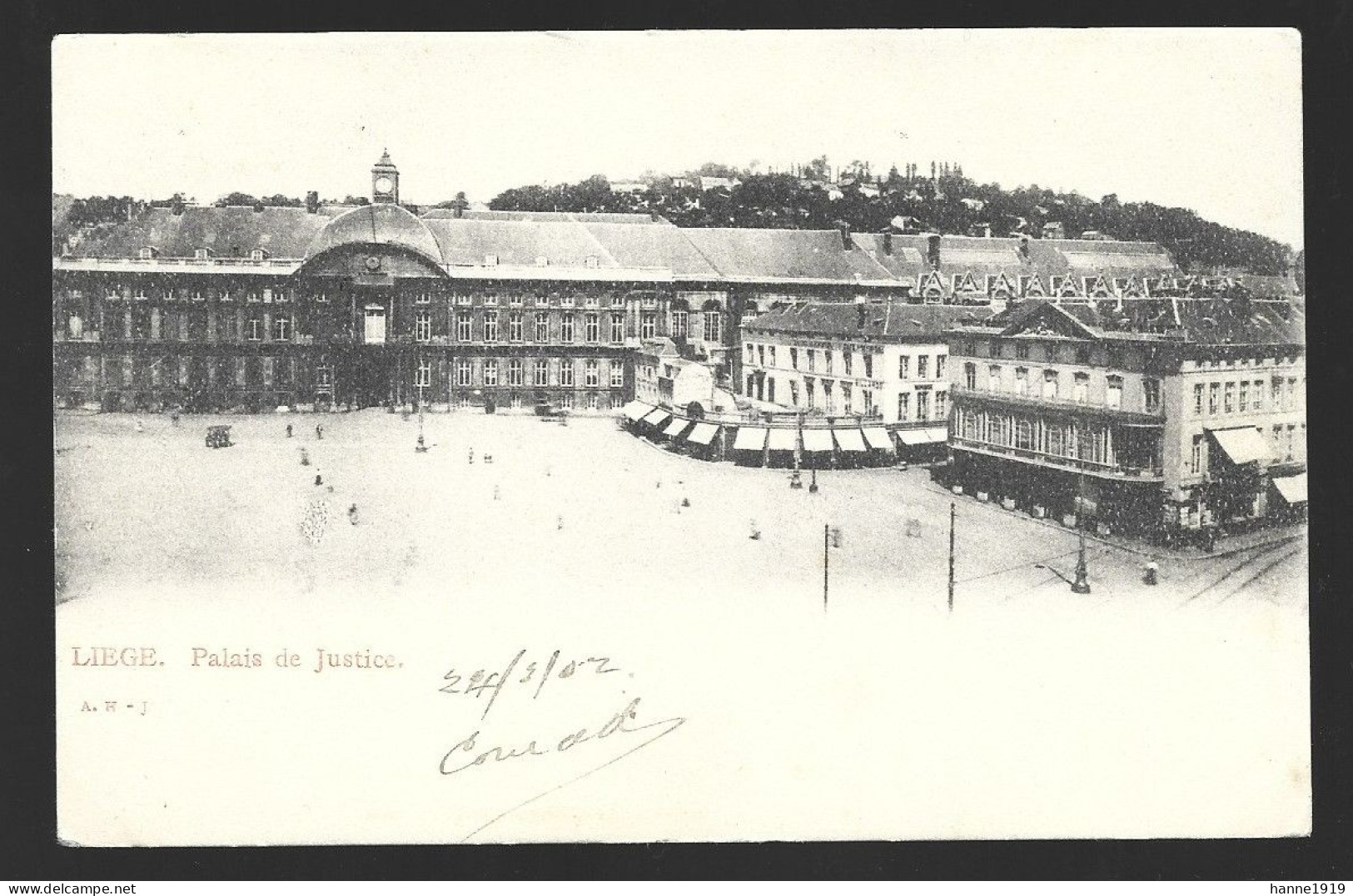 Liège Palais De Justice 1902 Luik Htje - Liège
