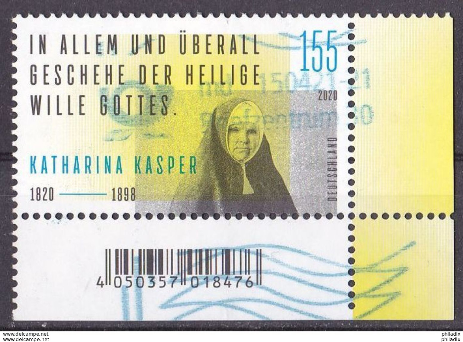 BRD 2020 Mi. Nr. 3548 O/used Eckrand (BRD-1-3) - Used Stamps