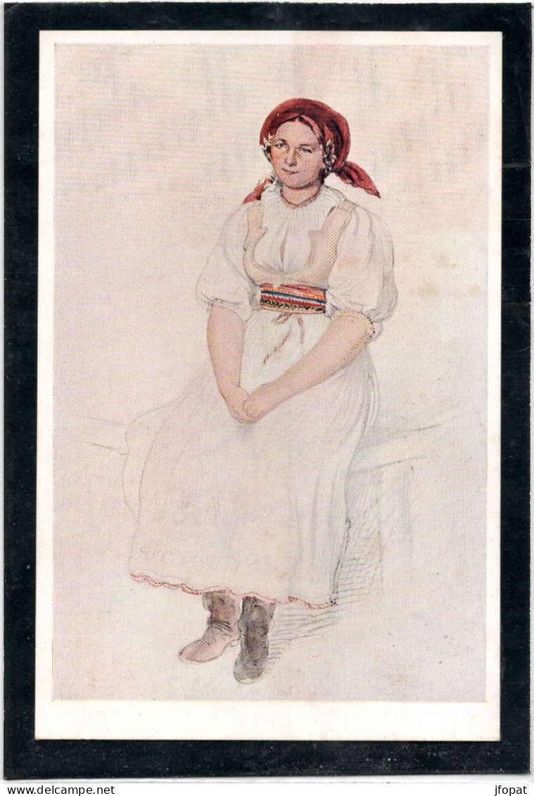 SLOVAQUIE - Femme De Kubra, Par Jos. Manes (voir Description) - Eslovaquia