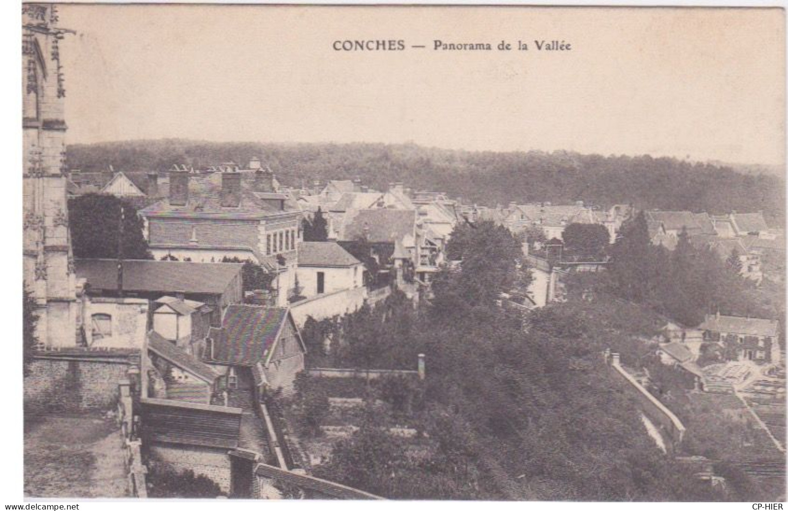 27 - EURE - CONCHES EN OUCHE - PANORAMA DE LA VALLEE - Conches-en-Ouche