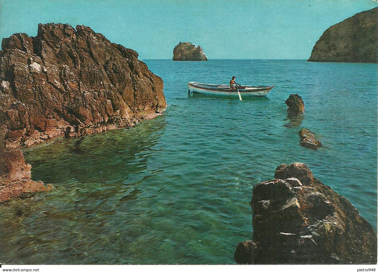 Palinuro Fraz. Di Centola (Salerno) Scoglio Del Buondormire, Buondormire Rock, Recif Du Buondormire - Salerno