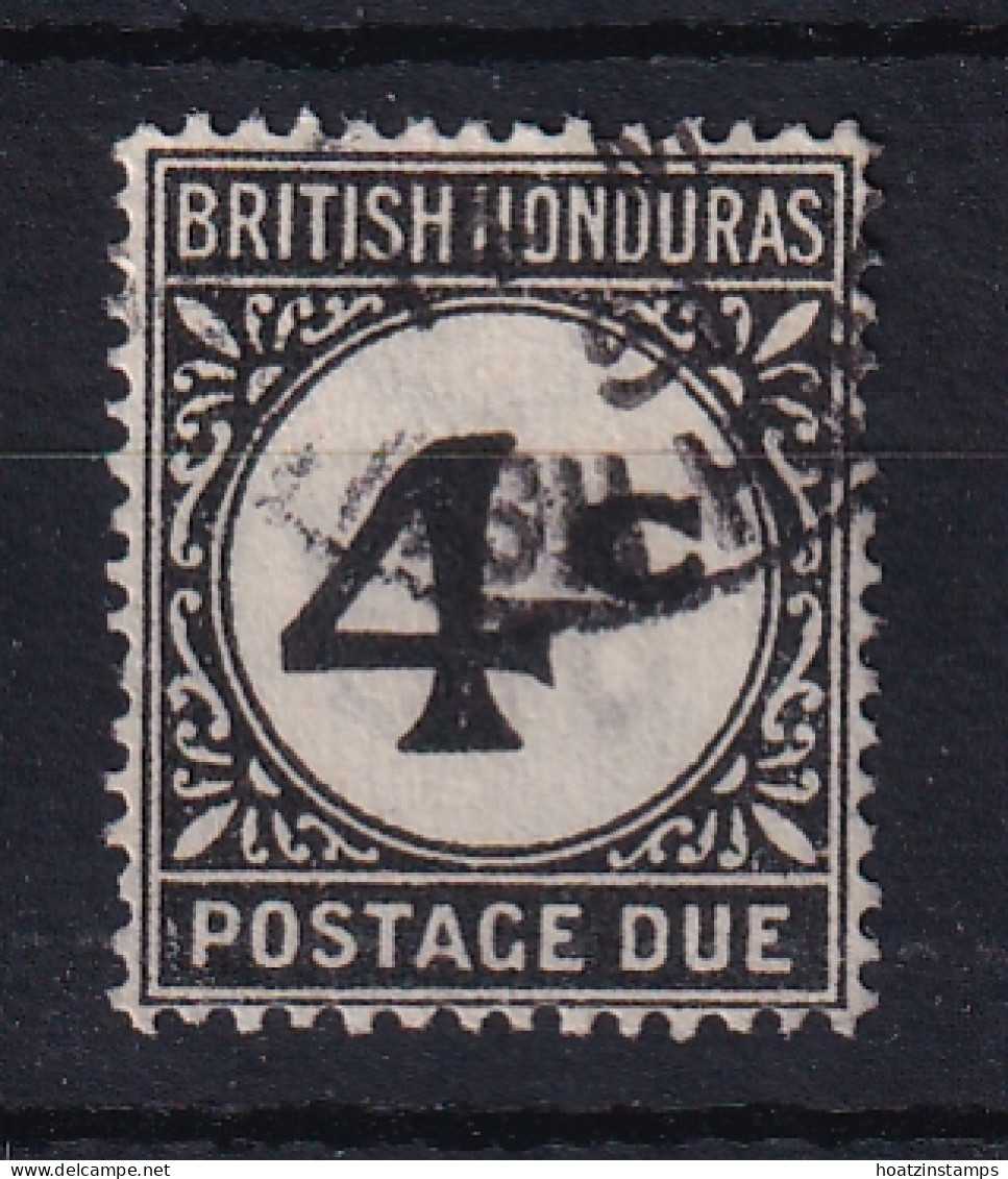 British Honduras: 1923/64   Postage Due    SG D3   4c        Used - Honduras Británica (...-1970)