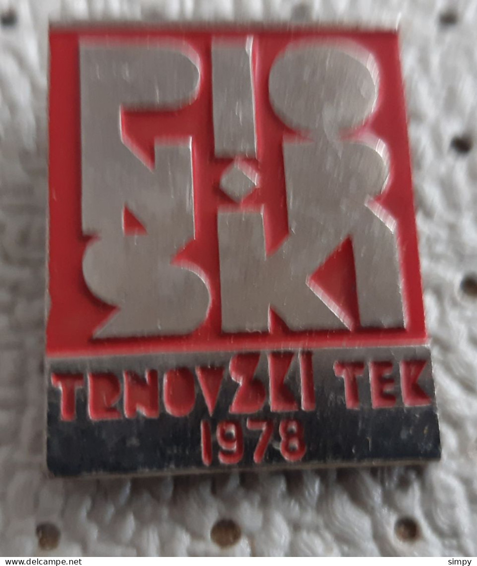 Cross-country Skiing Pionirski Tek Pioneers  1978 Slovenia Pin - Sport Invernali