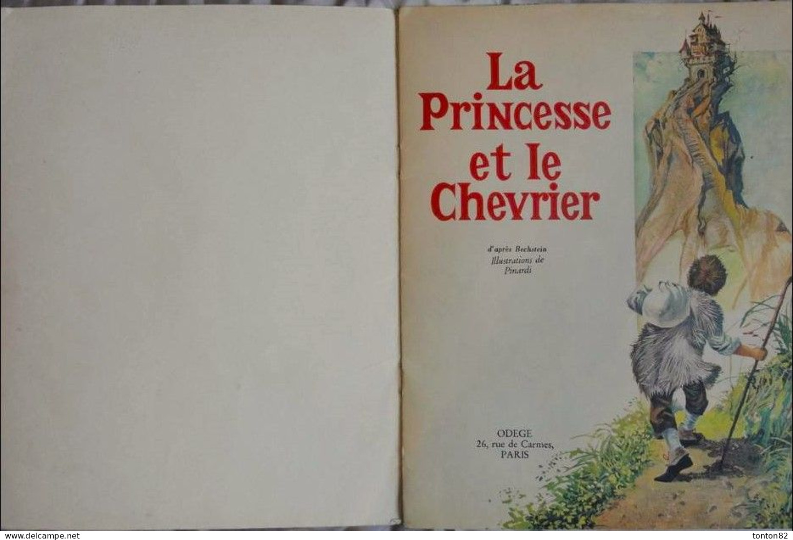 Bechstein - " La Princesse Et Le Chevrier " - Éditions ODEGE - ( 1968 ) . - Sprookjes