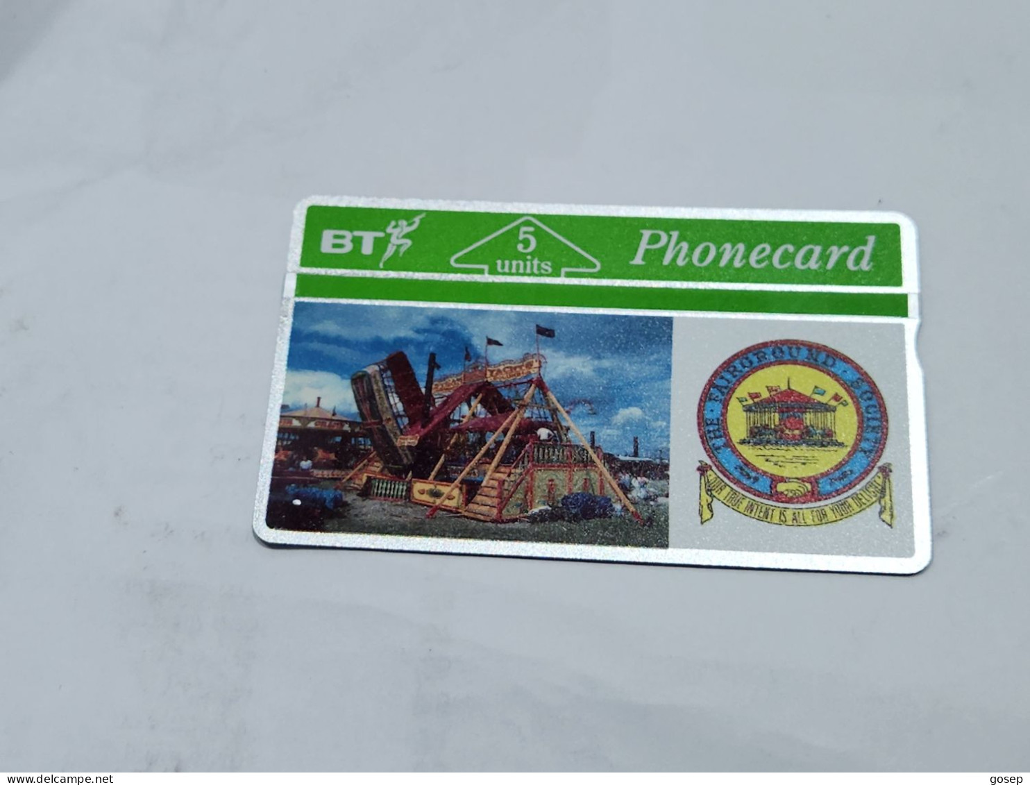 United Kingdom-(BTG-037)-the Fairground Society-(50)(5units)(262H52829)(tirage-750)(price Cataloge-18.00£mint) - BT Allgemeine