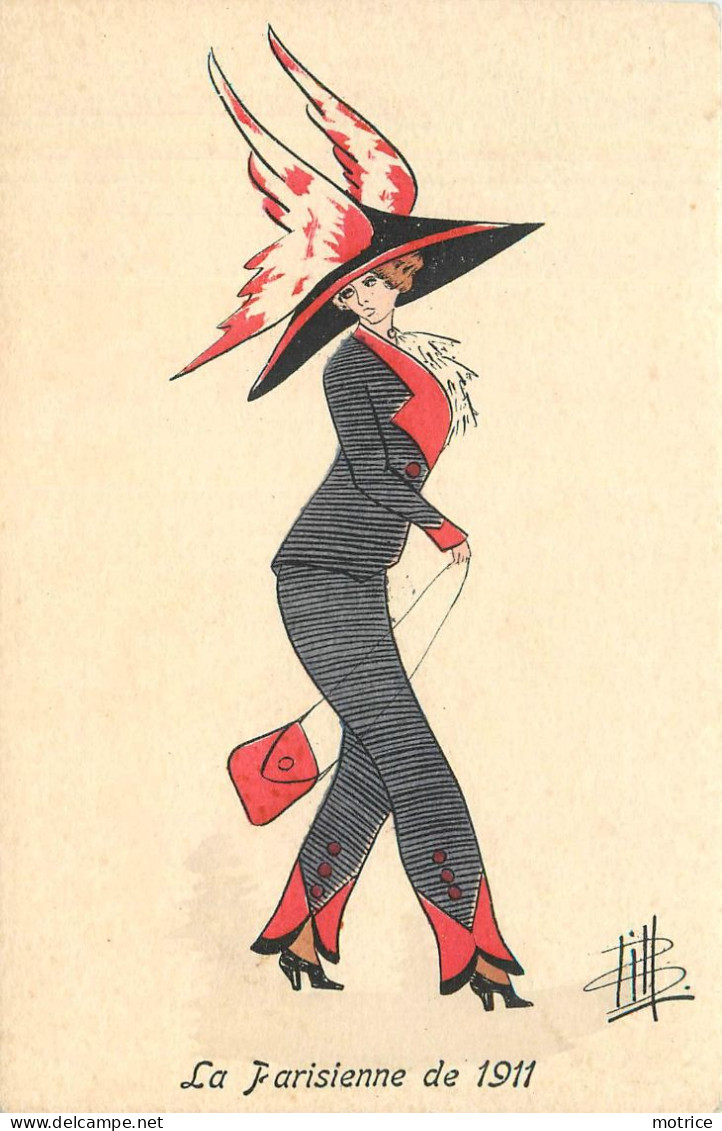 BILL (illustrateur) - La Parisienne De 1911. - Moda