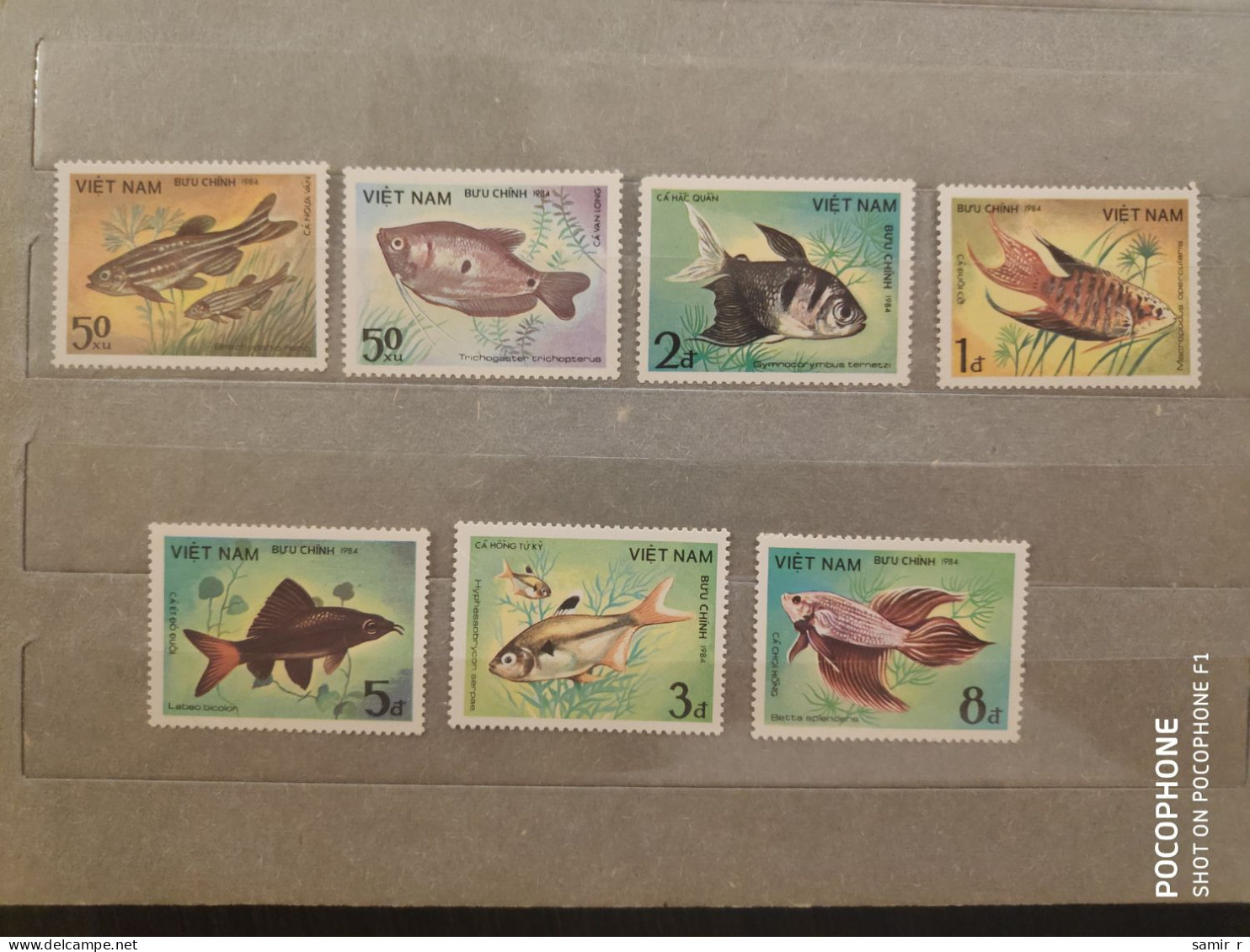 1984	Vietnam	Fishes (F94) - Vietnam