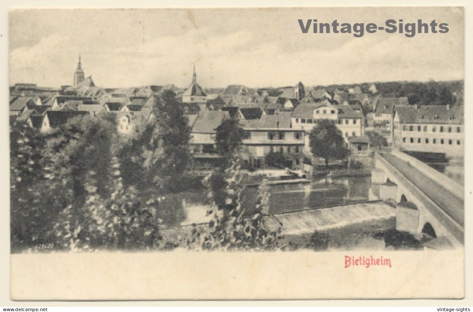 Bietigheim / Germany: Total View View (Vintage PC 1906) - Bietigheim-Bissingen