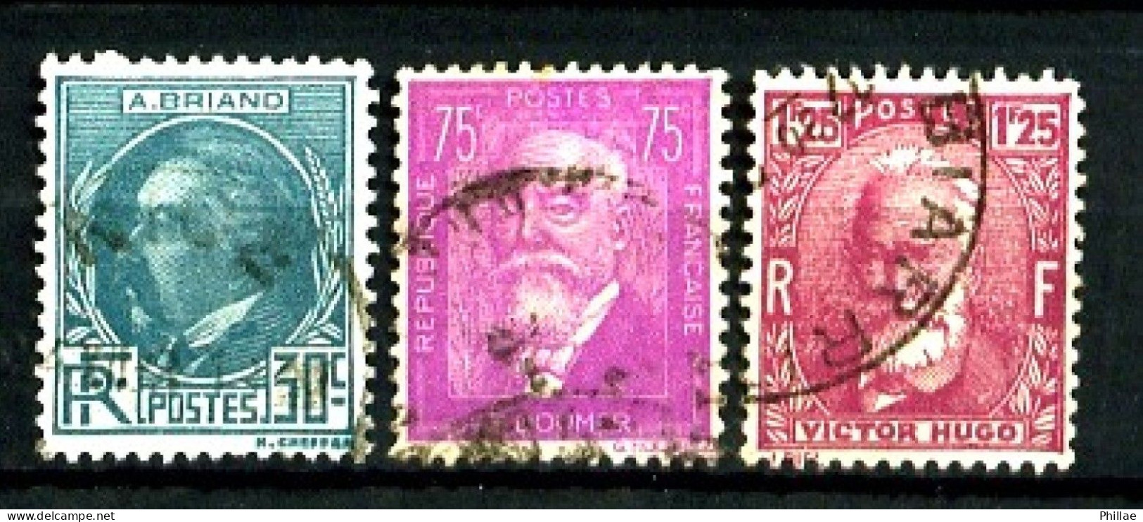 291/293 - Célébrités - Oblitérés - TB - Used Stamps
