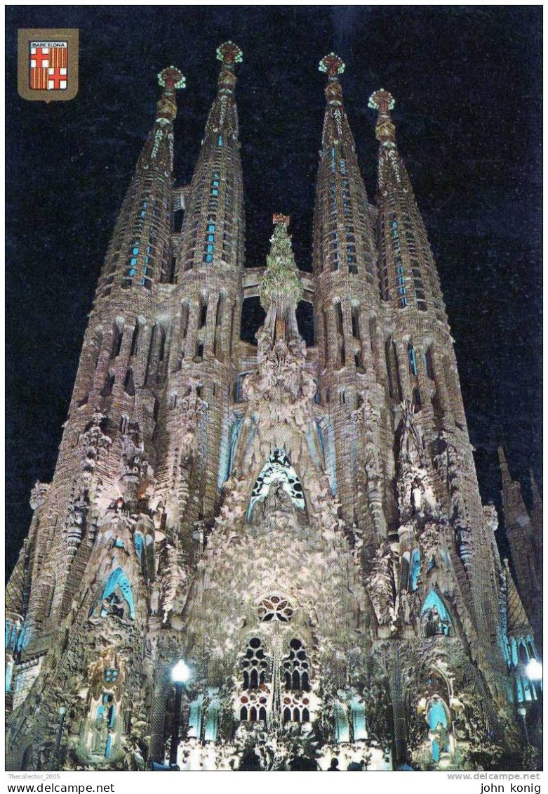 CARTOLINA - POSTCARD - CPT - POSTKARTE - BARCELLONA (SPAGNA) - SAGRADA FAMILIA - Barcelona