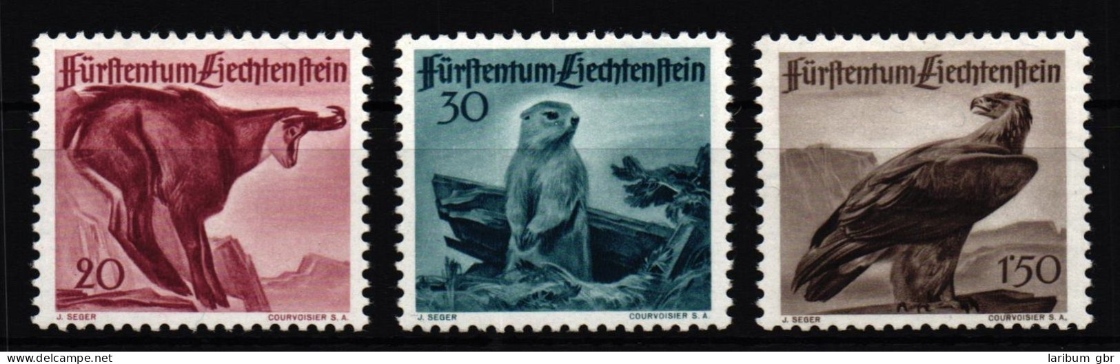 Liechtenstein 253-255 Postfrisch Wildtiere #IG130 - Other & Unclassified