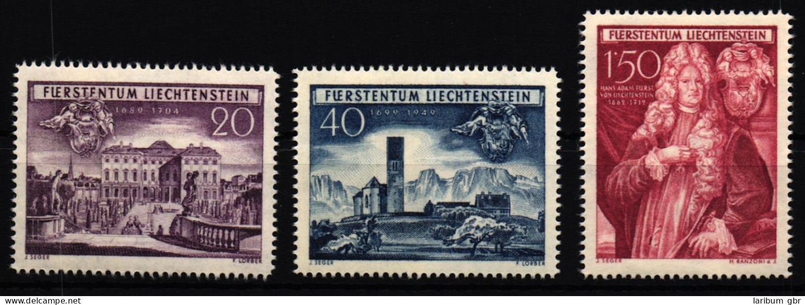 Liechtenstein 281-283 Postfrisch #IG134 - Sonstige & Ohne Zuordnung