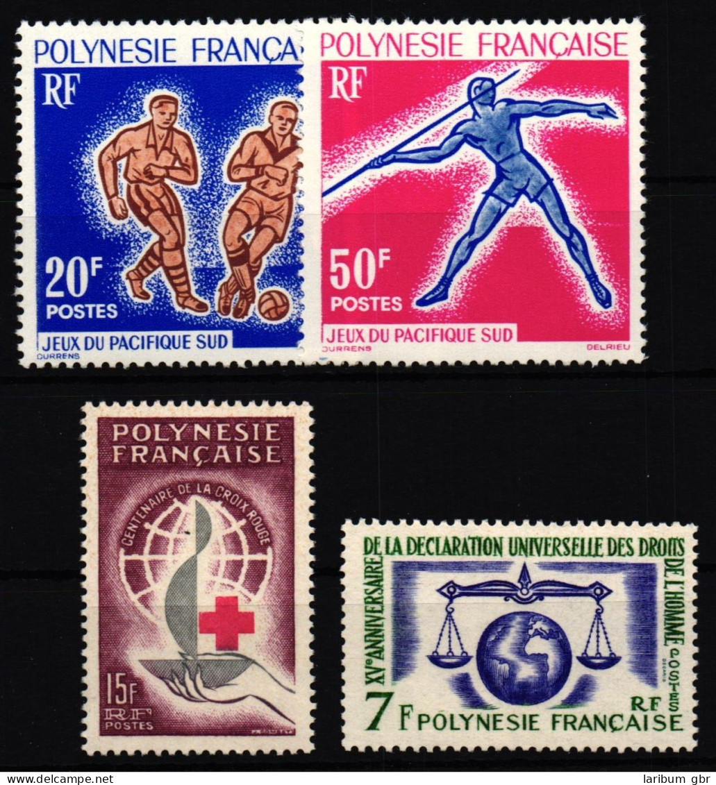 Franz. Polynesien Jahrgang 1963 Postfrisch #IG282 - Otros & Sin Clasificación