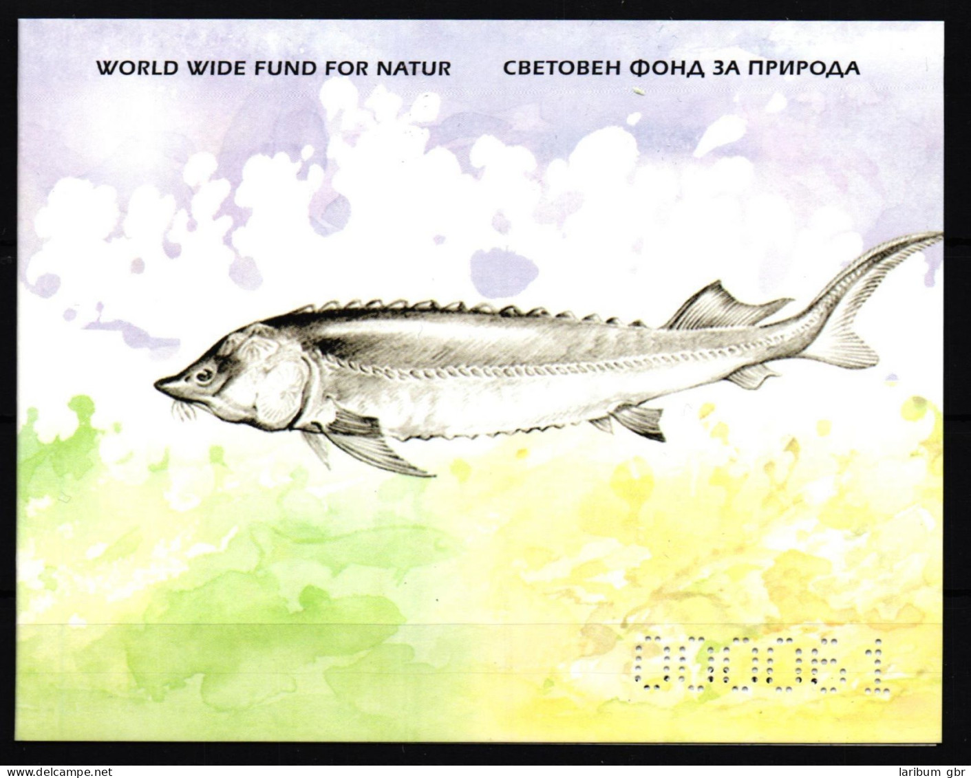 Bulgarien Markenheftchen 3 Postfrisch Fische WWF #IG253 - Andere & Zonder Classificatie