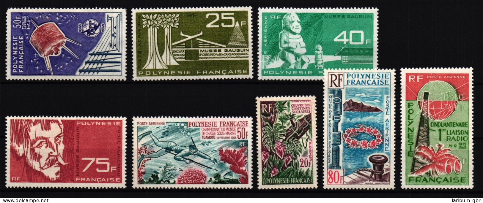 Franz. Polynesien Jahrgang 1965 Postfrisch #IG280 - Otros & Sin Clasificación
