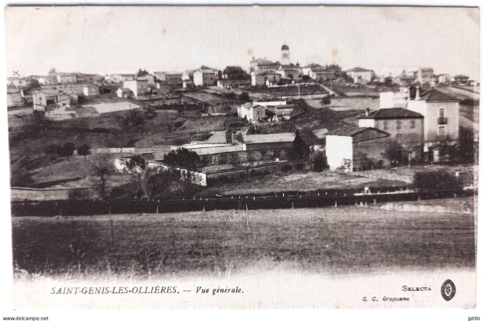 CPA Carte Postale / 69 Rhône, St Ou Saint-Genis-les-Ollières / C. C., Lévy Fils Et Cie / Vue Générale. - Sonstige & Ohne Zuordnung