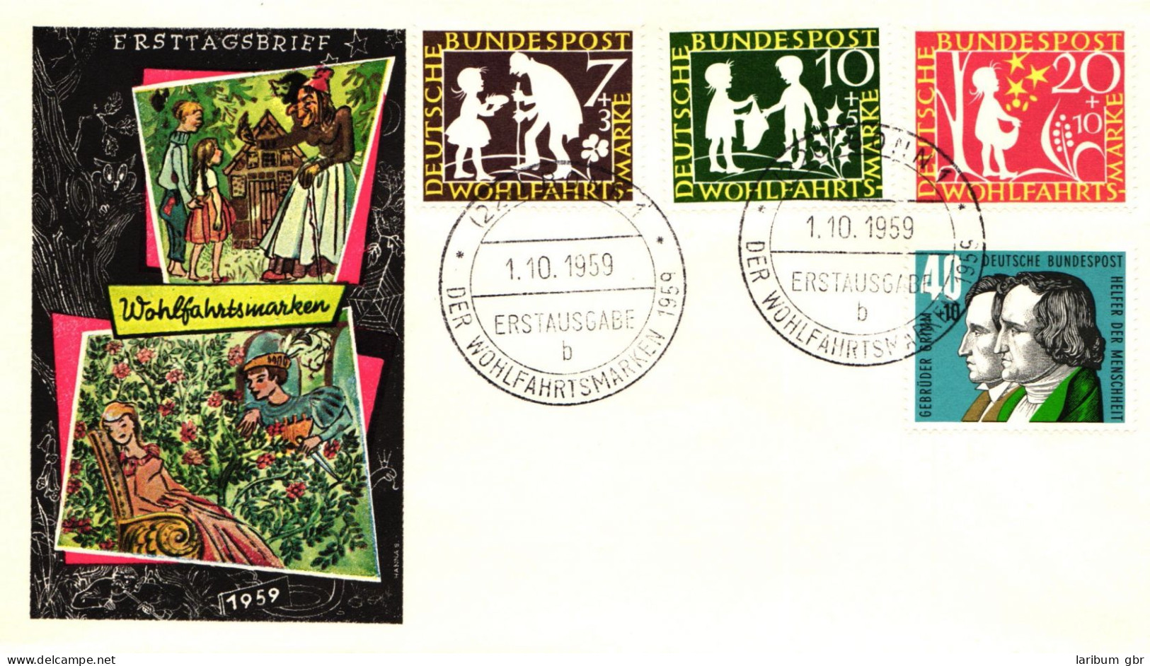 BRD Jahrgang 1959 Als Ersttagsbrief 11 FDCs #IT373 - Other & Unclassified