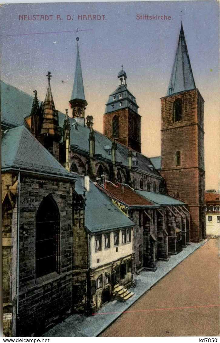 Neustadt - Stiftskirche - Neustadt (Weinstr.)