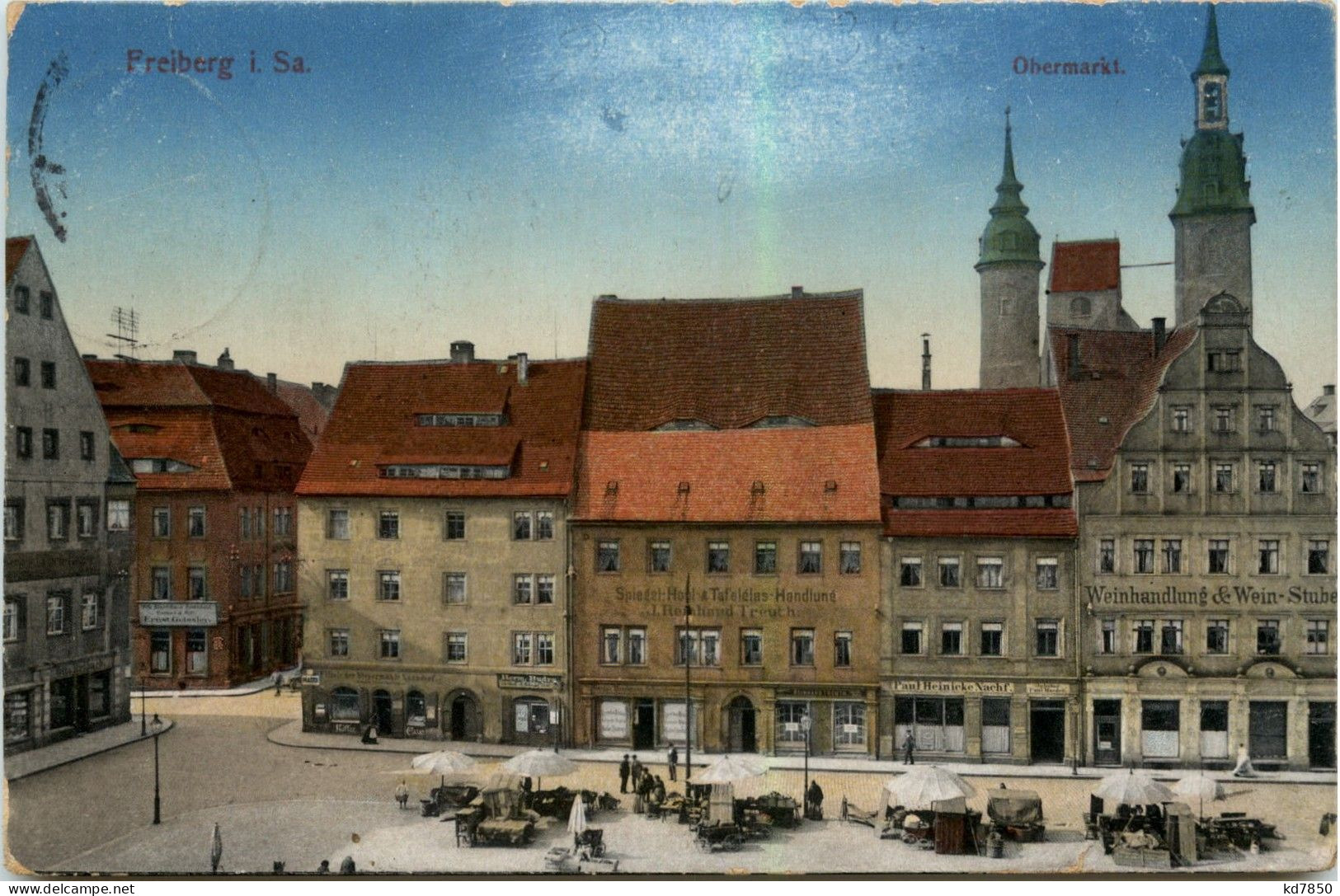 Freiberg - Obermarkt - Freiberg (Sachsen)