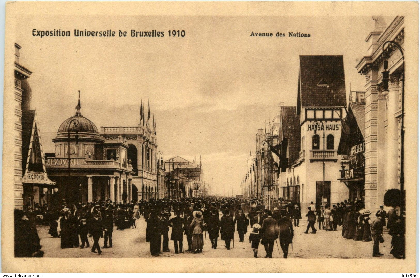 Expostition Universelle De Bruxelles 1910 - Wereldtentoonstellingen