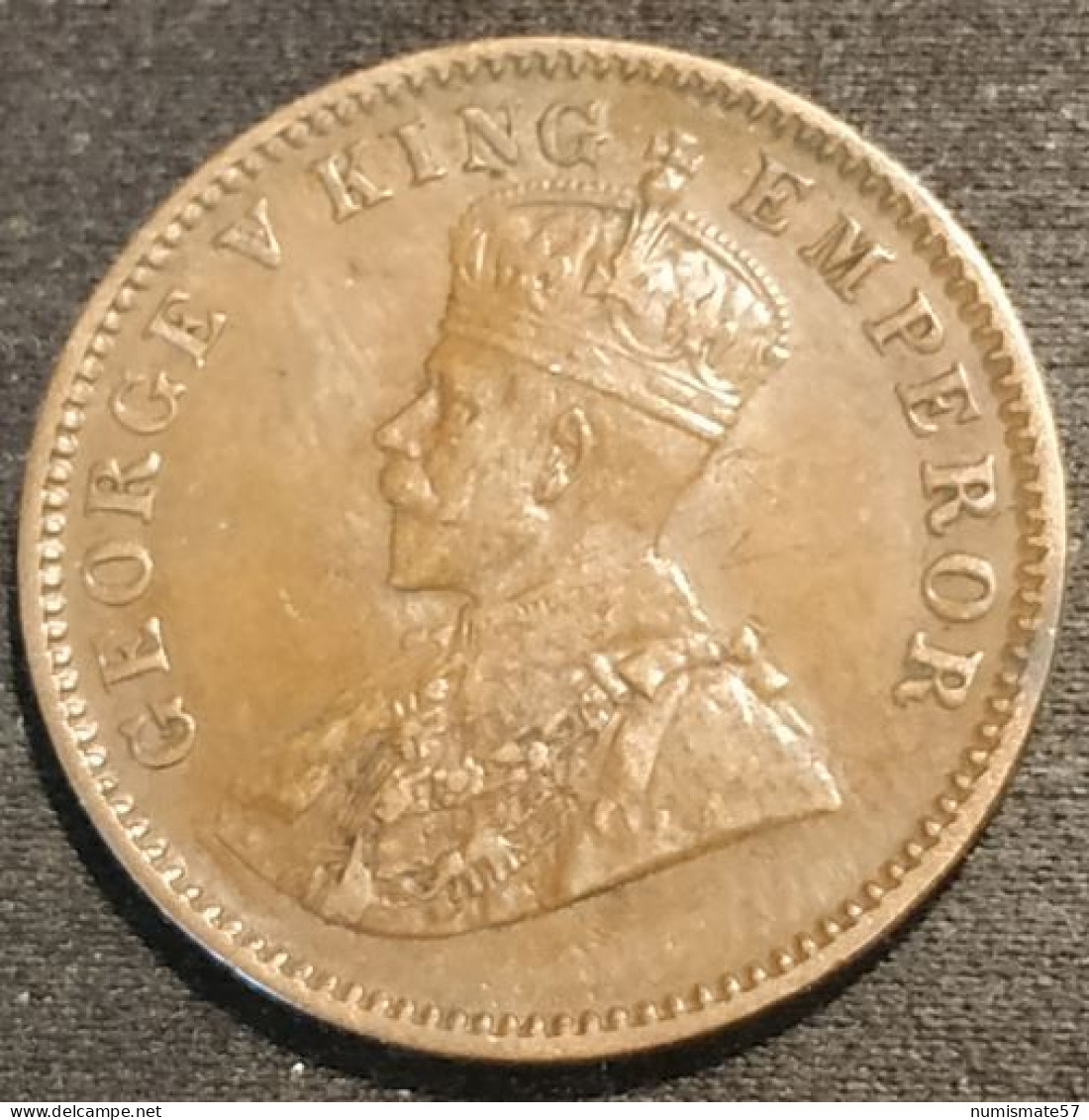 INDE - INDIA - ¼ - 1/4 ANNA 1935 - George V - KM 512 - ( ONE QUARTER ANNA ) - Indien