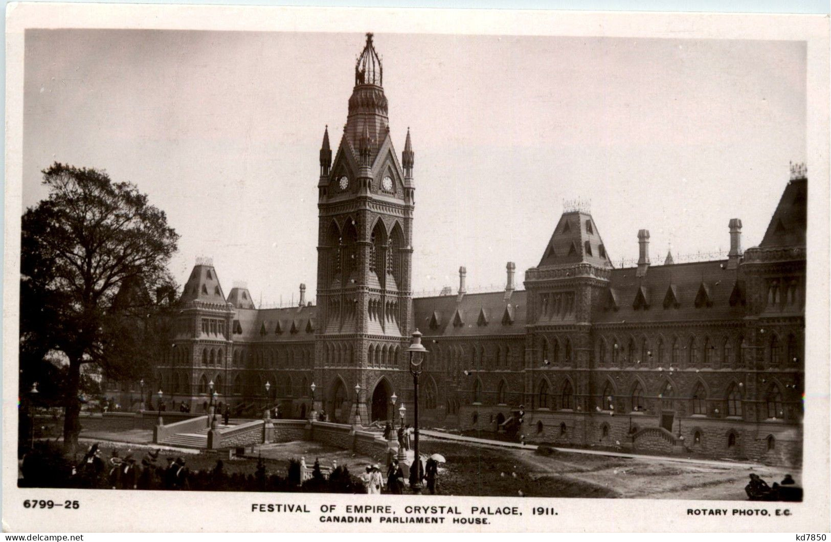 London - Empire Exhibition 1911 - Canadian Parliament House - Andere & Zonder Classificatie