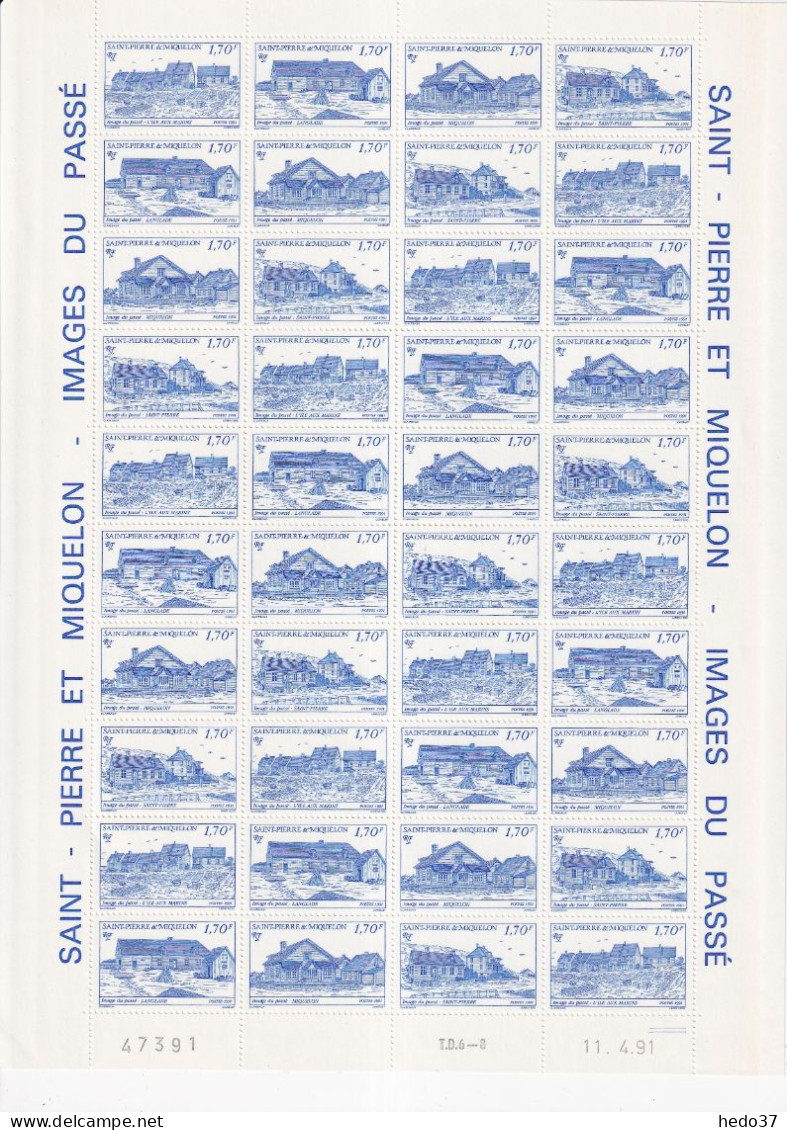 St Pierre Et Miquelon - Ensemble De Timbres En Feuilles à - 50% Sous Faciale - Neufs ** Sans Charnière - TB - Collections, Lots & Séries