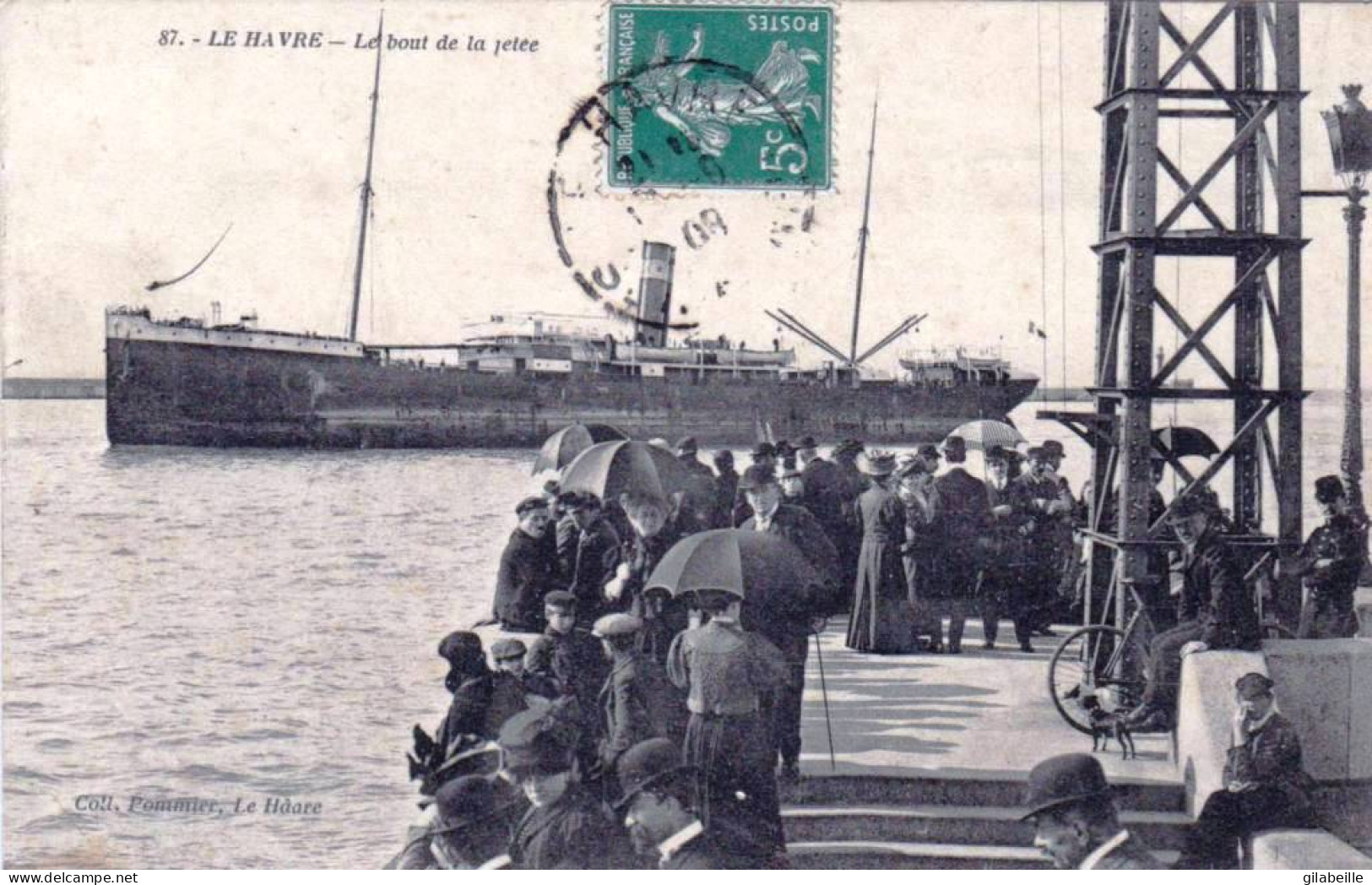76 - Seine Maritime -  LE HAVRE -  Le Bout De La Jetée - Portuario