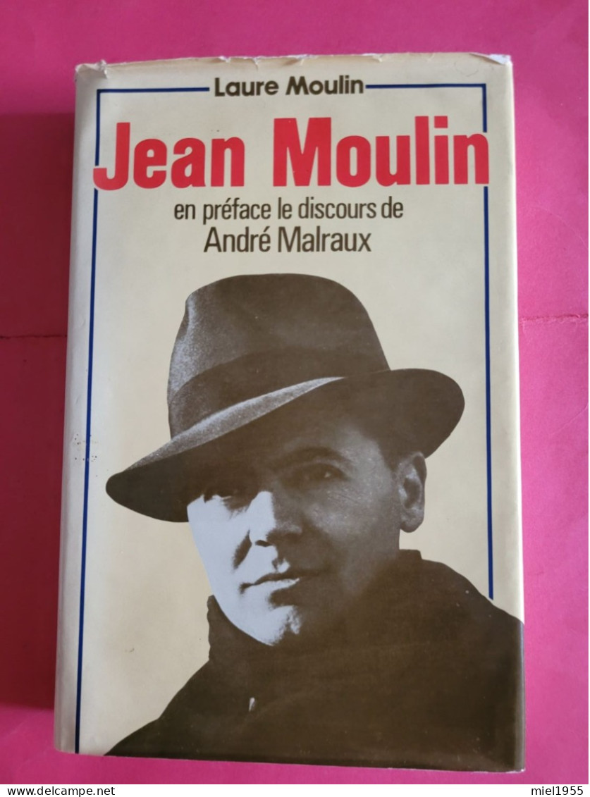 WW2 Jean MOULIN Par Laure MOULIN 1983 (4 Photos)Voir Description - Guerra 1939-45