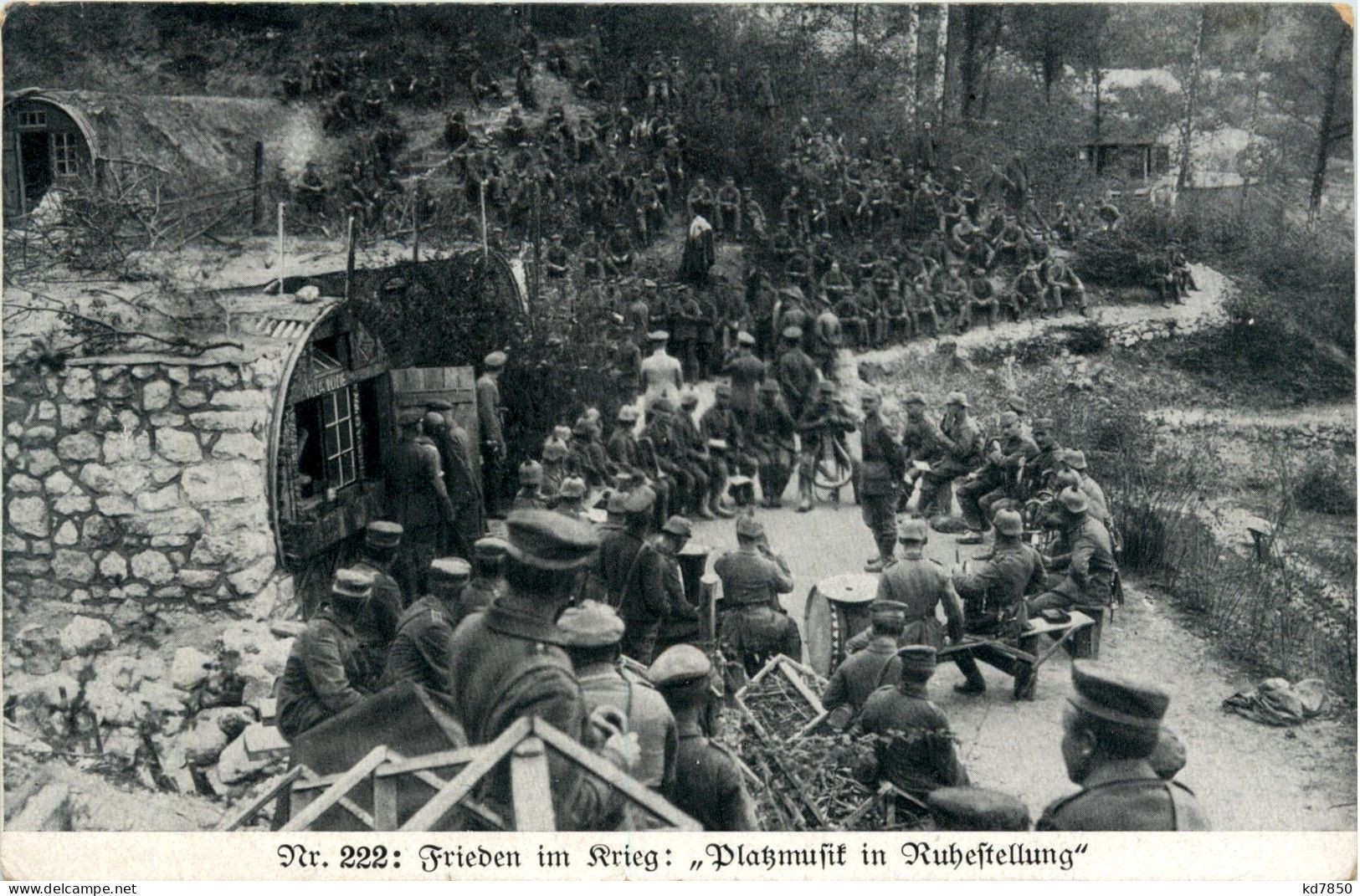 Platzmusik In Ruhestellung - Guerra 1914-18