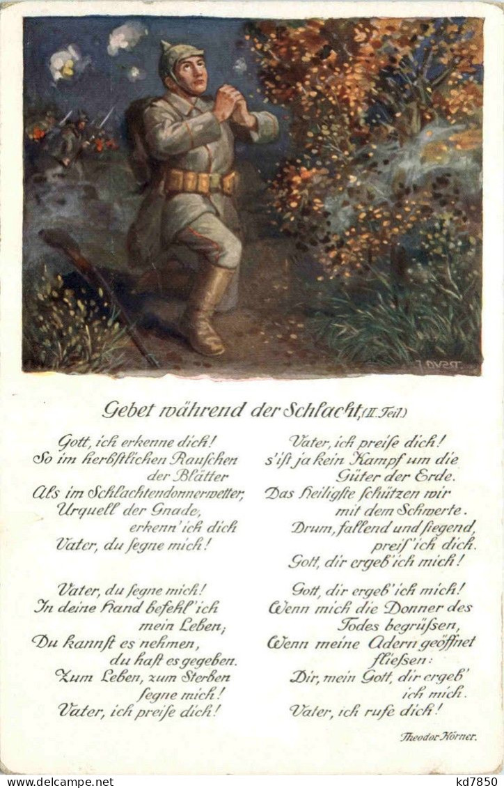 Gebet Während Der Schlacht - Guerra 1914-18