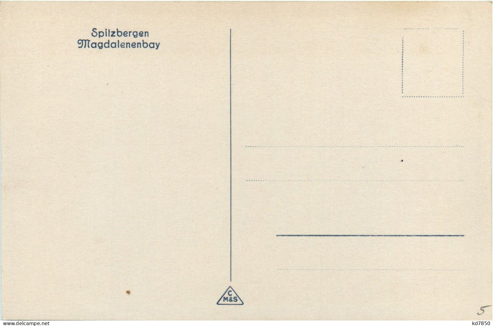 Spitzbergen - Magdalenenbay - Noorwegen