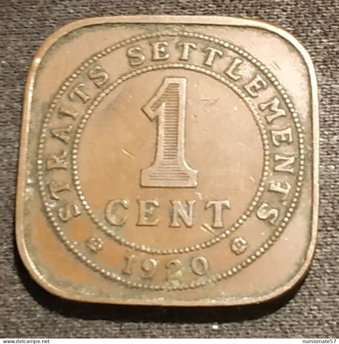 MALAISIE - 1 CENT 1920 - George V - KM 32 - ( Malaysia ) - Malesia