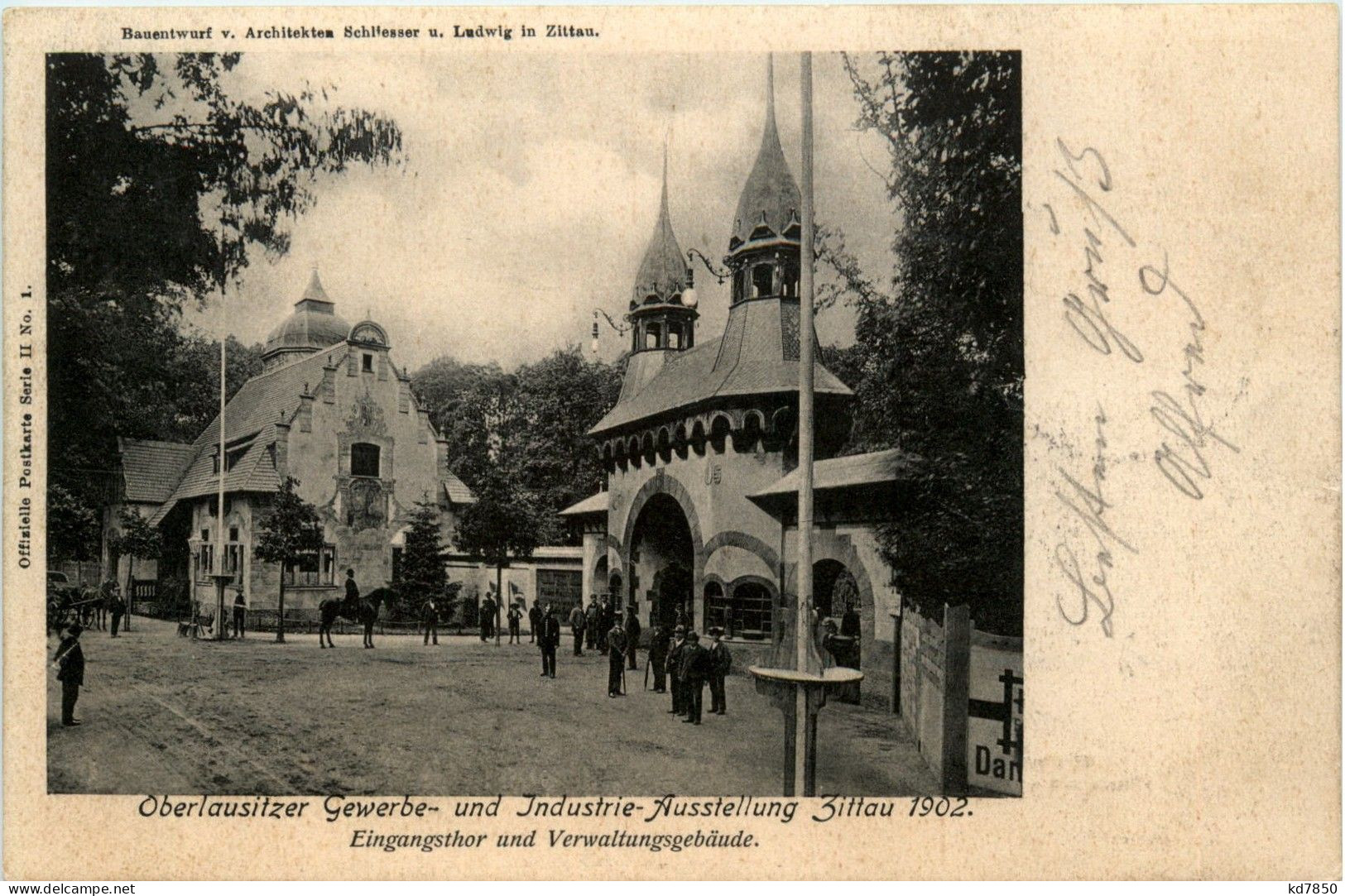 Zittau - Gewerbe Und Industrie Ausstellung 1902 - Zittau
