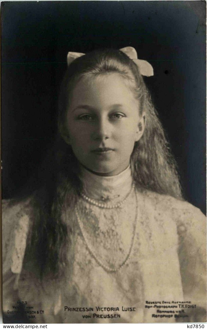 Prinzessin Viktoria Luise - Familias Reales