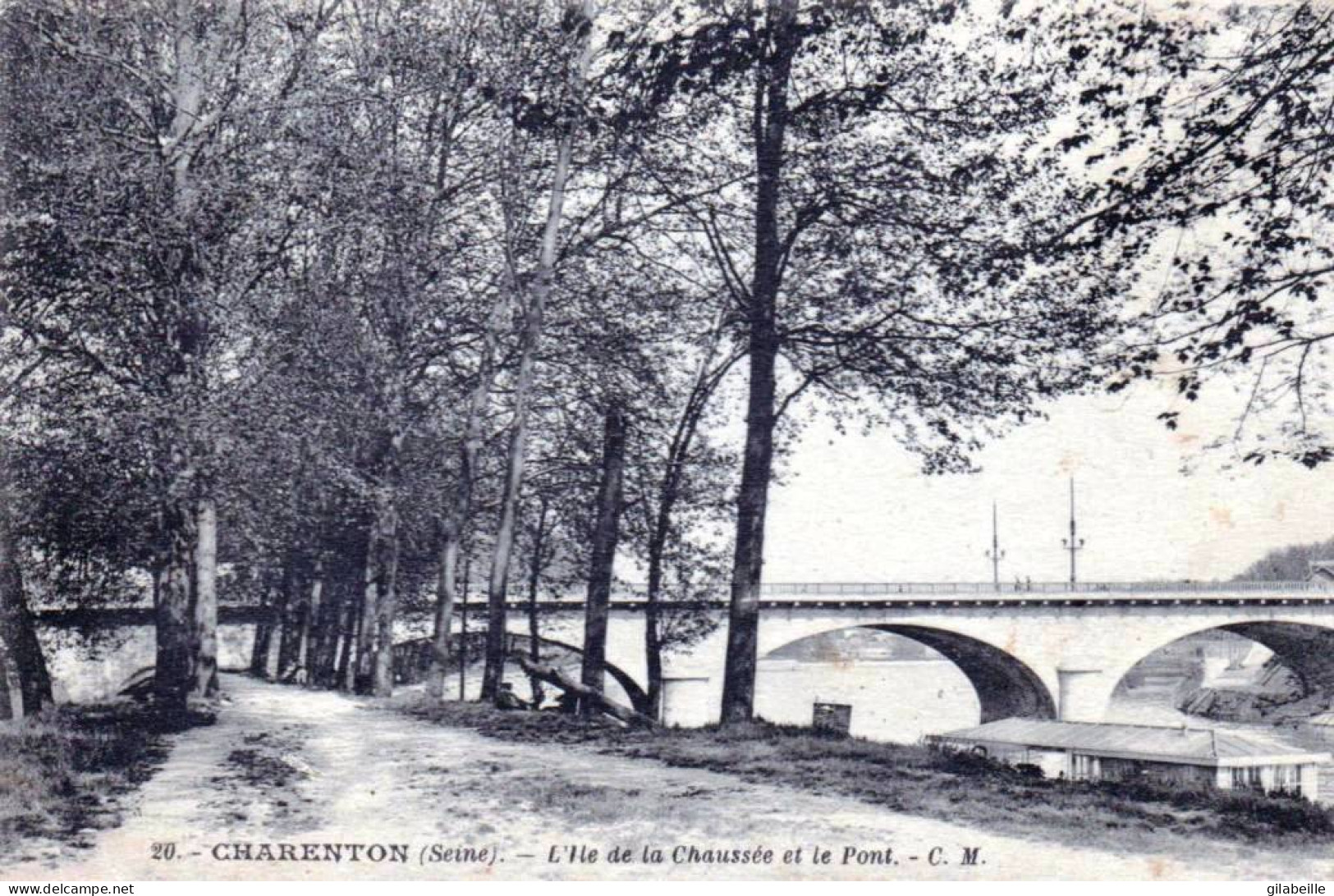 94 -  Val De Marne -  CHARENTON - L'ile De La Chaussée Et Le Pont - Charenton Le Pont