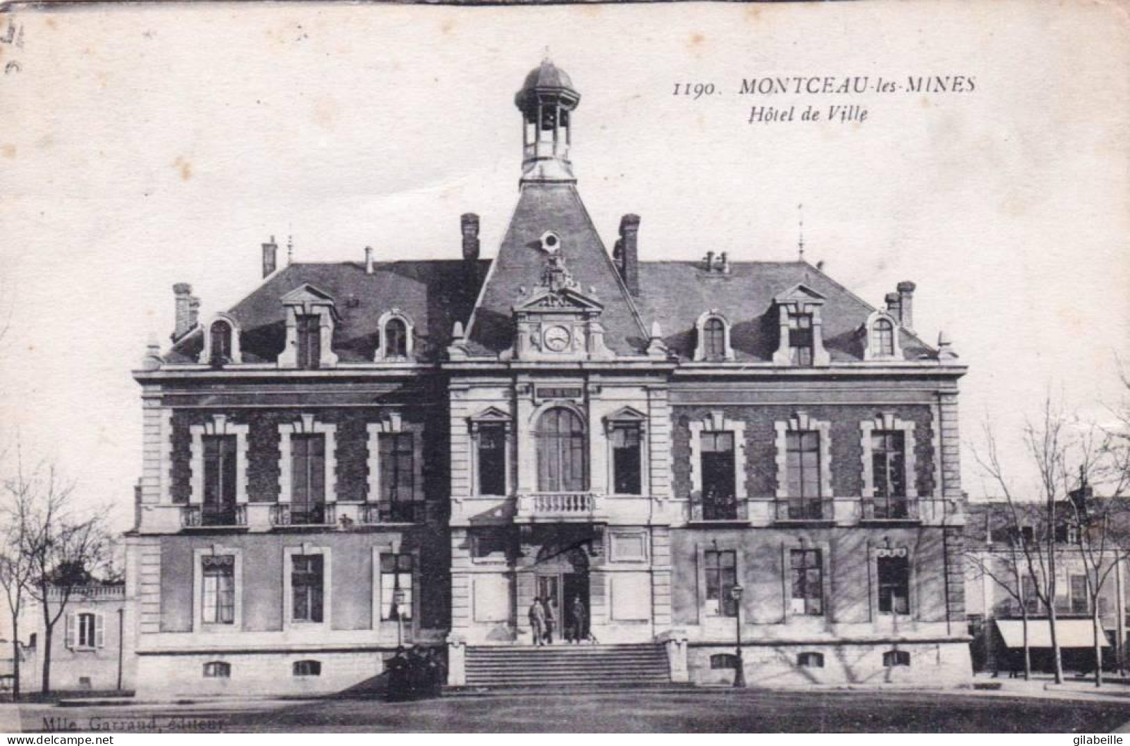 71 - Saone Et Loire -  MONTCEAU Les MINES - Hotel De Ville - Montceau Les Mines