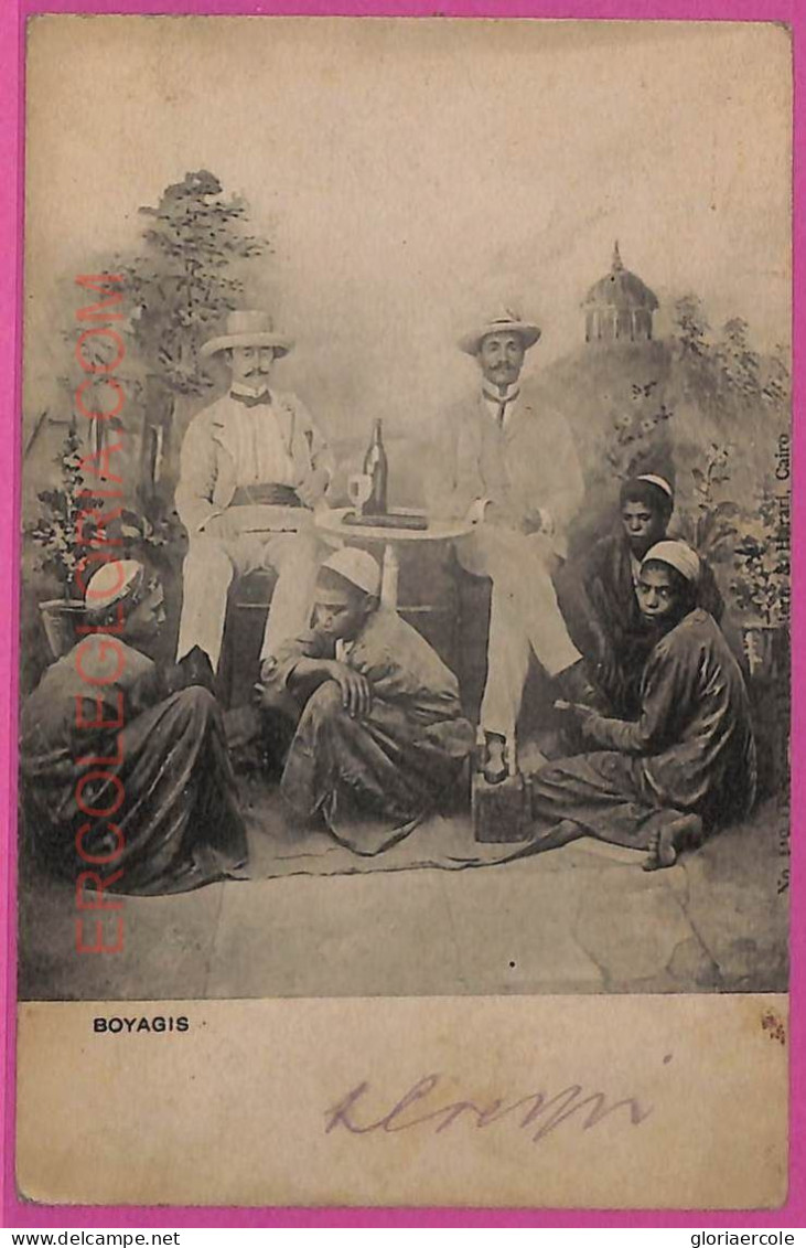 Ag2780 - EGYPT - VINTAGE POSTCARD - Ethnic - 1905 - Afrika