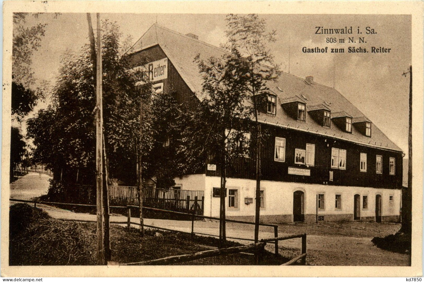 Zinnwald - Gasthof Zum Sächsischen Reiter - Altenberg