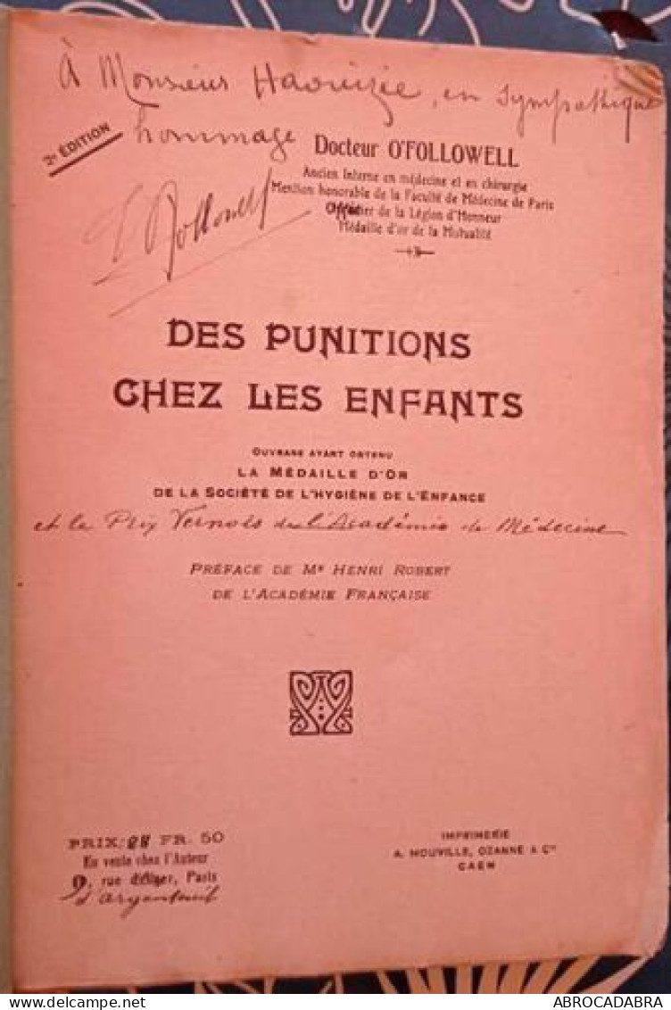 Des Punitions Chez Les Enfants - Psicología/Filosofía